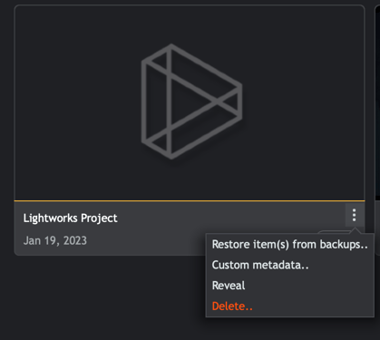 Knowledge Base - Projects