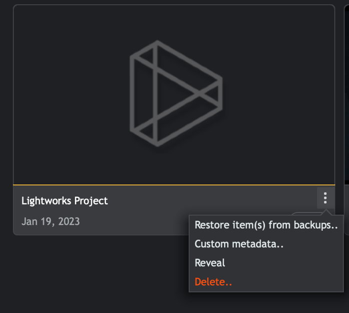Knowledge Base - Projects